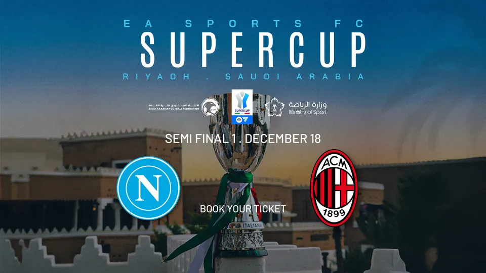 Napoli vs AC Milan &#8211; EA Sports Supercup in Riyadh - Image 1
